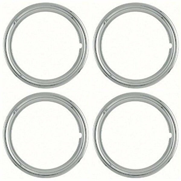 Lastplay 14 in. Trim Ring, Silver LA3021450